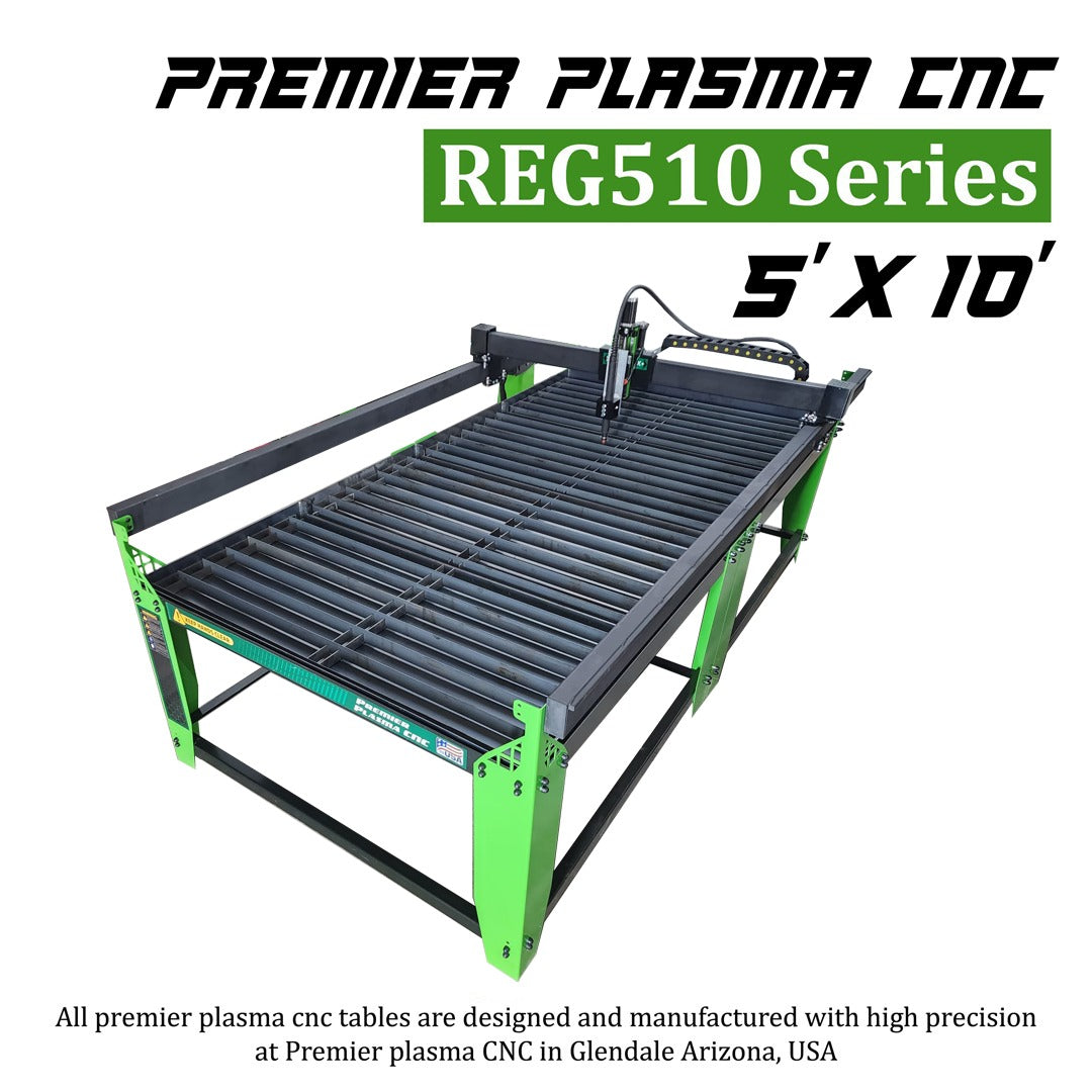 Premier Plasma CNC REG510 Series 5'x10' Turnkey System - Premier Plasma CNC