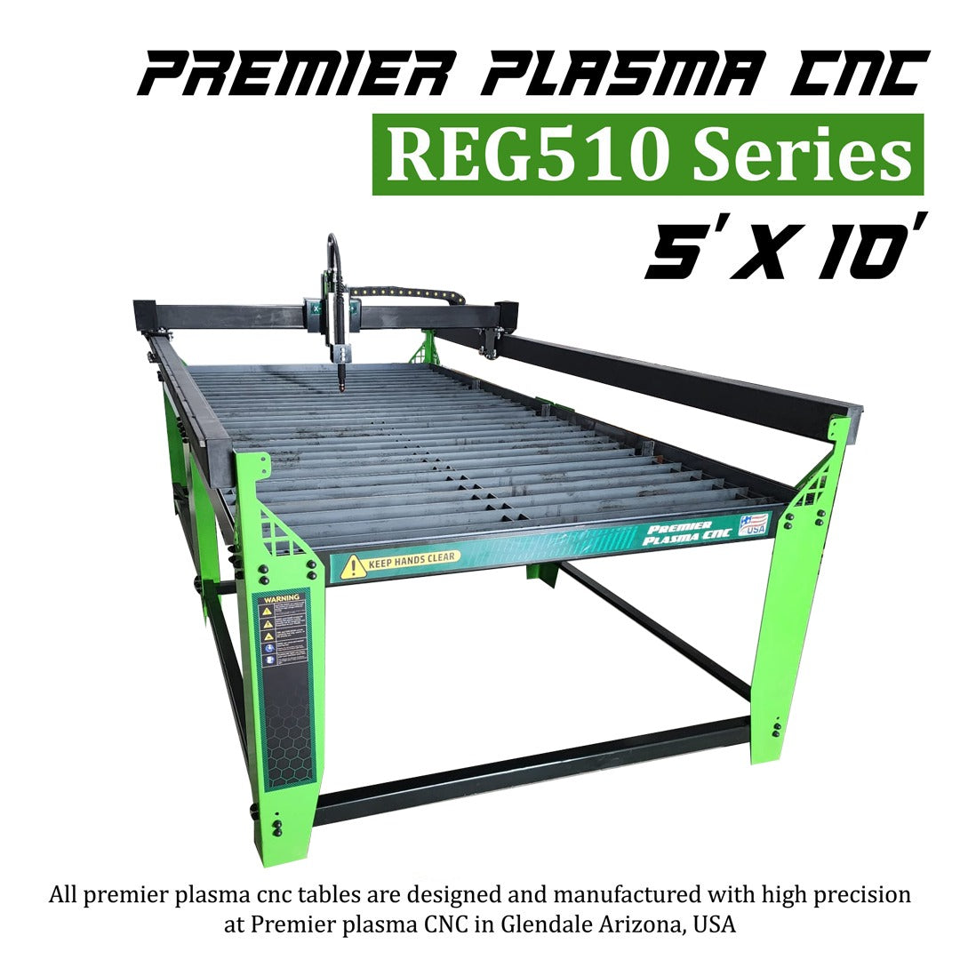 Premier Plasma CNC REG510 Series 5'x10' Turnkey System - Premier Plasma CNC