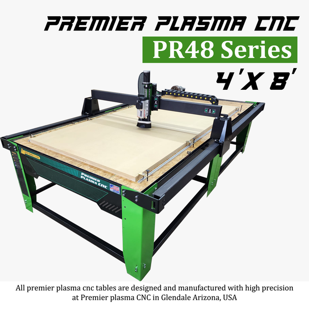 Premier Plasma CNC PR48 CNC Router Table - Premier Plasma CNC