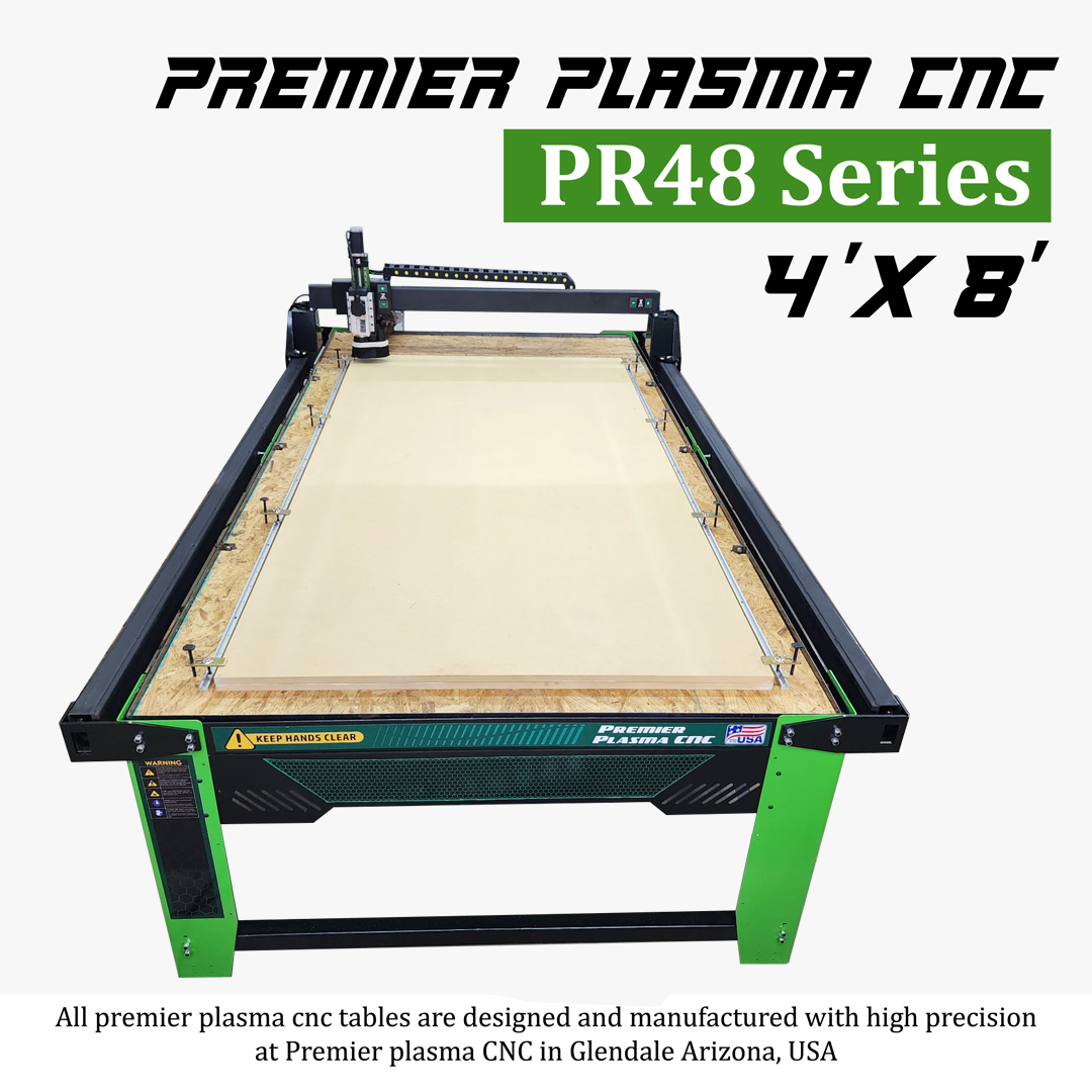Premier Plasma CNC PR48 CNC Router Table - Premier Plasma CNC