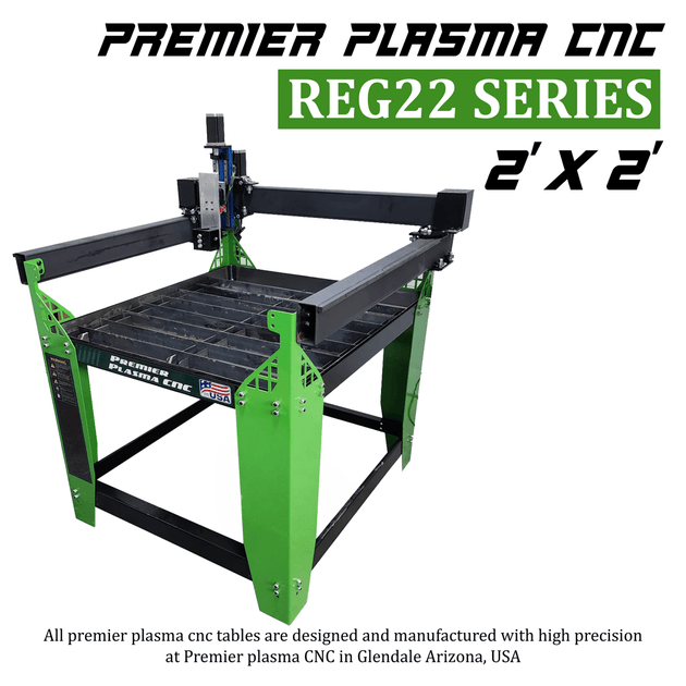 Premier Plasma CNC REG22 Series 2'x2' CNC Table - Premier Plasma CNC