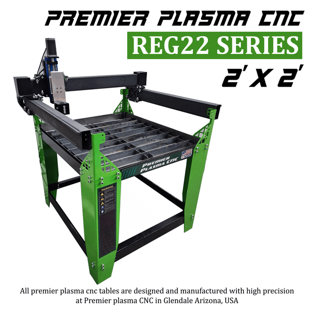 Premier Plasma CNC REG22 Series 2'x2' CNC Table - Premier Plasma CNC