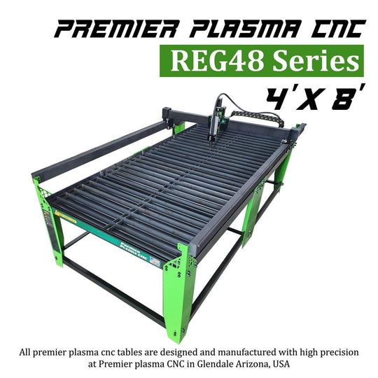 Premier Plasma CNC REG48 Series 4'x8' CNC Table - Premier Plasma CNC