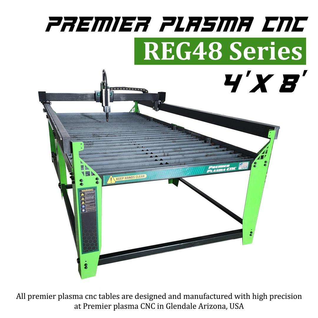 Premier Plasma CNC REG48 Series 4'x8' Turnkey System - Premier Plasma CNC
