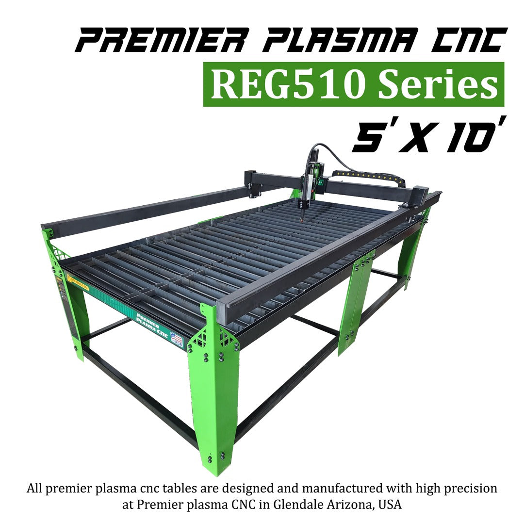 Premier Plasma CNC REG510 Series 5'x10' Turnkey System - Premier Plasma CNC
