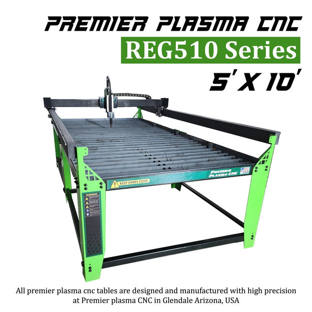 Premier Plasma CNC REG510 Series 5'x10' Turnkey System - Premier Plasma CNC