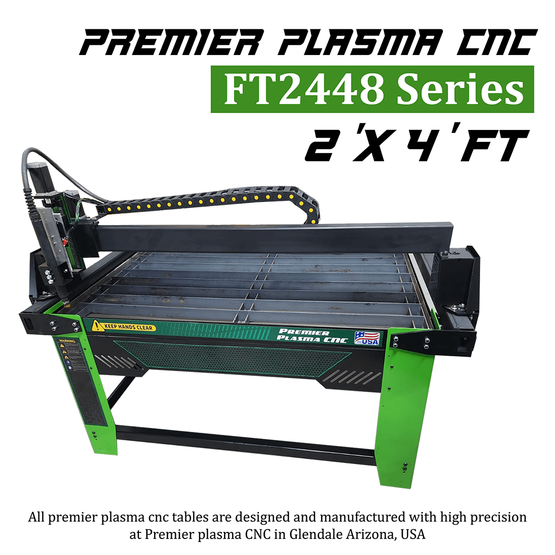 Premier Plasma CNC FT2448 Series 2'x4' CNC Table - Premier Plasma CNC