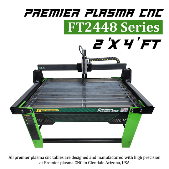 Premier Plasma CNC FT2448 Series 2'x4' CNC Table - Premier Plasma CNC