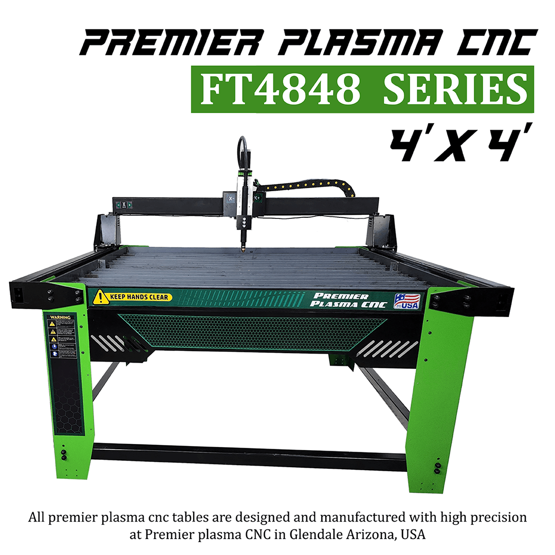 Premier Plasma CNC FT4848 Series 4'x4' CNC Table - Premier Plasma CNC