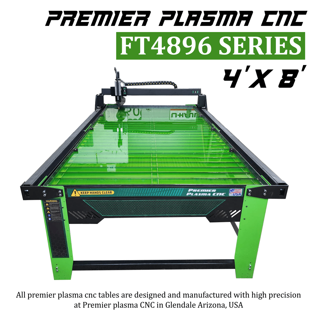Premier Plasma CNC FT4896 Series 4'x8' Turnkey System - Premier Plasma CNC