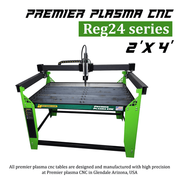 Premier Plasma CNC REG24 Series 2'x4' CNC Table - Premier Plasma CNC